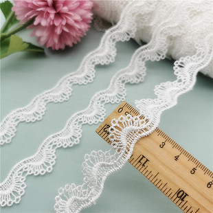 旗袍配饰服装 DIY衬衫 辅料 小圆圈波浪丝线水溶刺绣花边 特惠促销