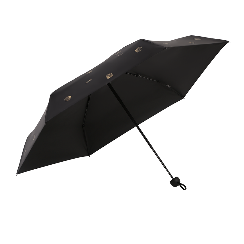 天堂伞黑胶防晒防紫外线晴雨两用伞轻小便携遮阳口袋胶囊太阳伞女