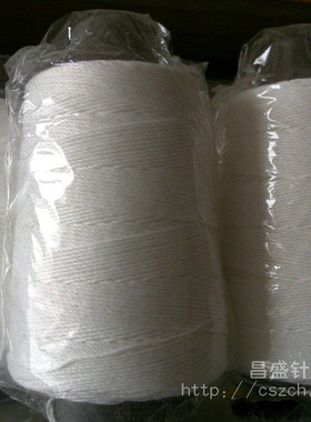 白色封包线 打包机线 缝包线 电动手动缝包机工程线