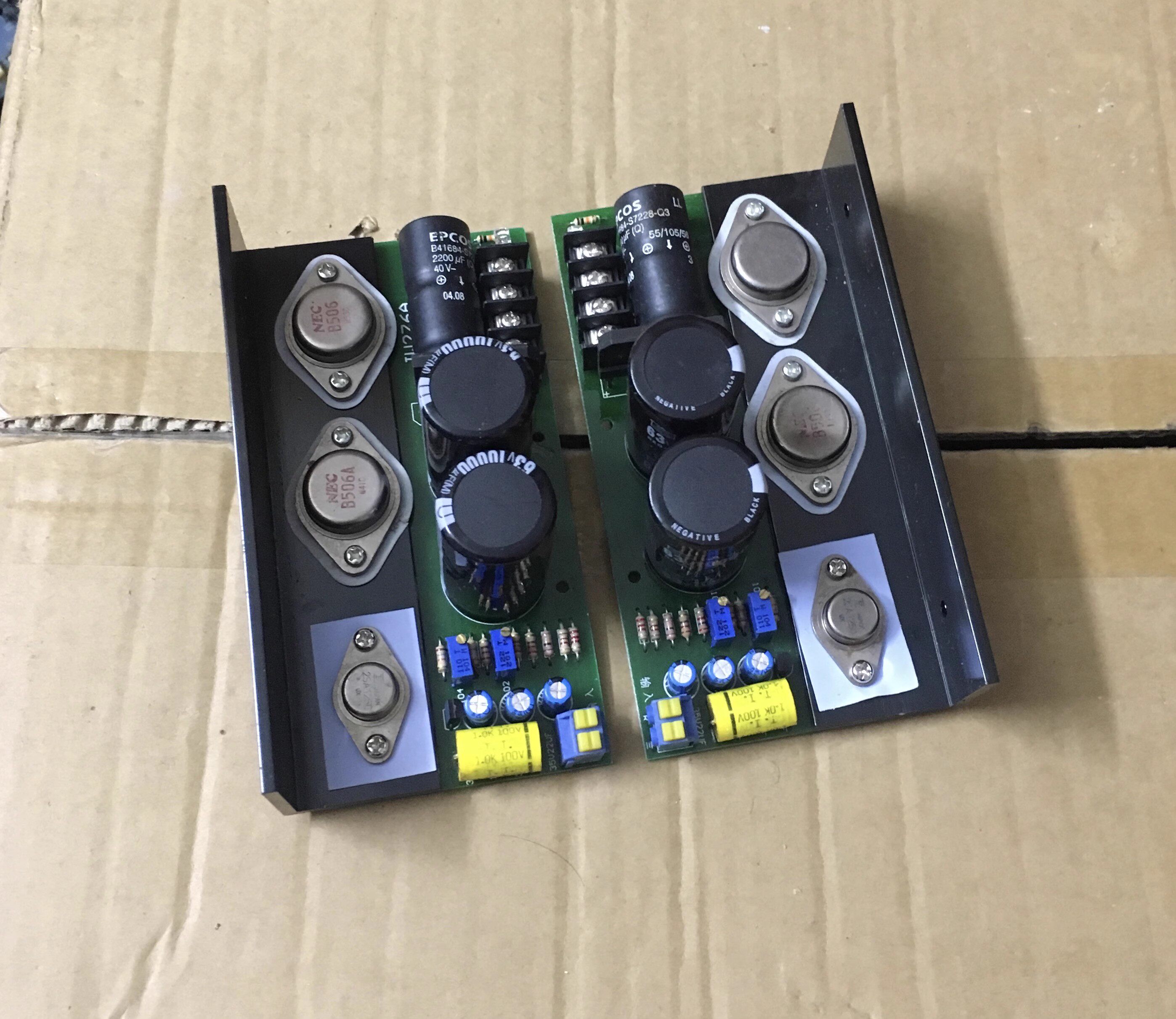 1969甲类功放板 PNP金封管  小甲 交流直流通用 发烧