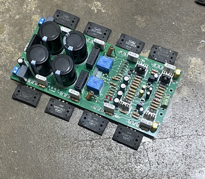 拆机三肯管 2SC3858 2SA1494 2.0双声道高保真后级大功率功放板