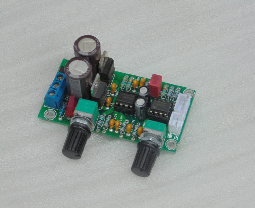 NE5532发烧运放低通板滤波前级板 成品板超低音炮音调板HI-FI低通