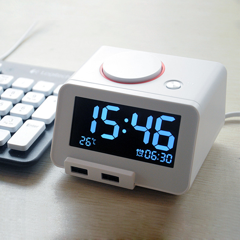 酒店同款床頭鬧鍾音箱夜光靜音多功能創意迷妳藍牙學生電子時鍾在類目 家居飾品, 家居鍾飾/鬧鐘, 檯鐘/鬧鐘中 - 來自Buy2taobao.com提供專業的淘寶代購服務