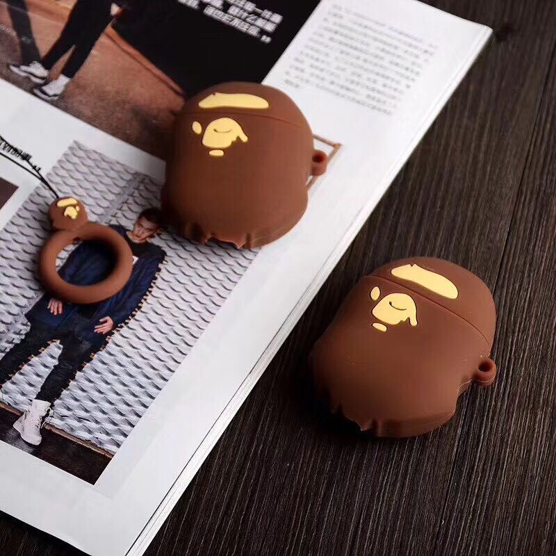 Bape Ape head Apple apply AirPods Headphone sets Two generations Protective shell wireless Bluetooth headset Lovers moneyin the 3C Digital Accessories,  MP3/MP4 Fitting , Headphone Accessories  category - from Buy2taobao.com to provide professional Taobao agent buy service