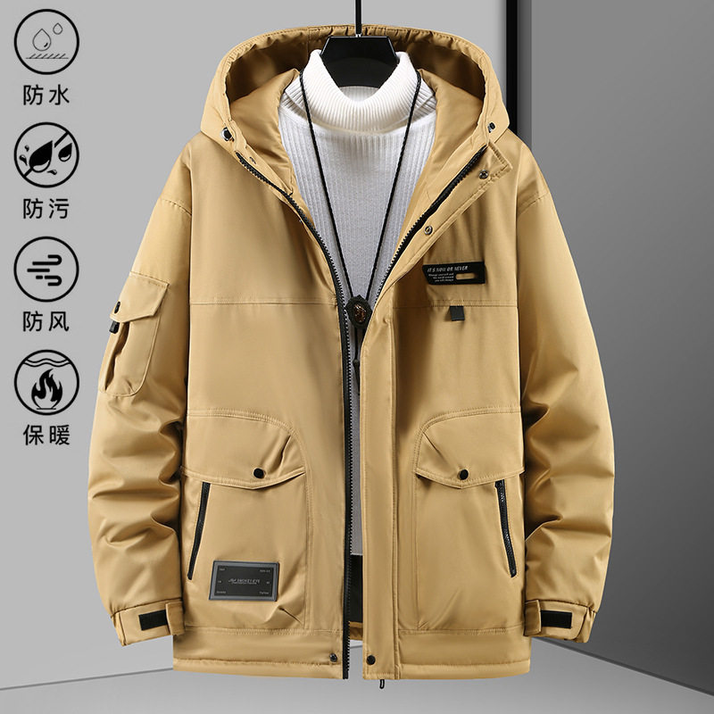 370斤180胸围200户外三防水棉衣超大码棉服男加肥加大外套冬天300