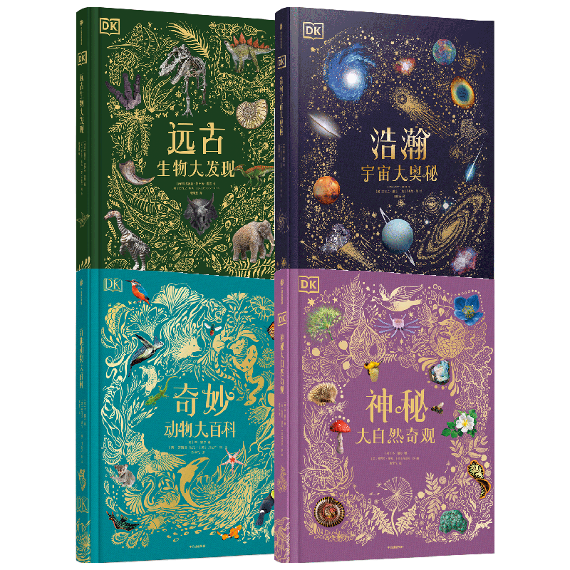 dk系列套装4册中信出版