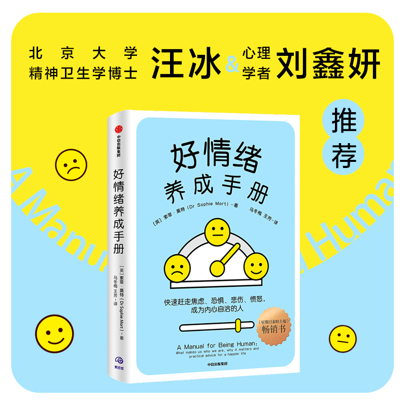 好情绪养成手册 索菲莫特著 北京大学精神卫生学博士汪冰 心理学者刘鑫妍推荐 快速赶走焦虑 恐惧 悲伤 成为内心自洽的人