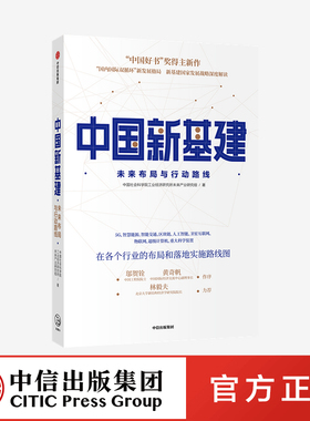 中国新基建：未来布局与行动路线 中国社会科学院工业经济研究所未来产业研究组 著 经济读物 中信出版社 正版