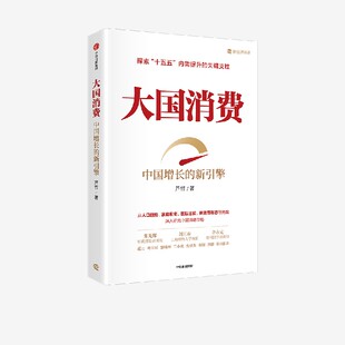 大国消费 芦哲著 探索十五五内需提升的关键支柱 人口趋势 家庭收支 国际比较 新消费形态 中国消费市场 中信出版社图书 正版