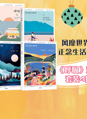 呼吸系列（套装4册）杂志Mook 英国Breathe编辑部著 重新发现生活中的微小成就与感动 正念生活读物 中信出版社图书正版