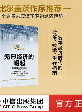 无形经济的崛起 乔纳森哈斯克尔 著 ChatGPT AIGC   比尔盖茨推荐  新经济增长点 全球经济  经济发展趋势 中信出版社图书