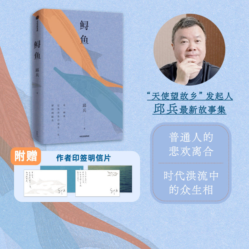 【明信片版】鲟鱼 邱兵著 故事集 越过山丘作者 天使望故乡 当下中国人的众生相 收录最新作品七篇 鲟鱼书中信,书籍/杂志/报纸,现代/当代文学,淘宝优惠券,粉丝福利购,淘宝优惠卷
