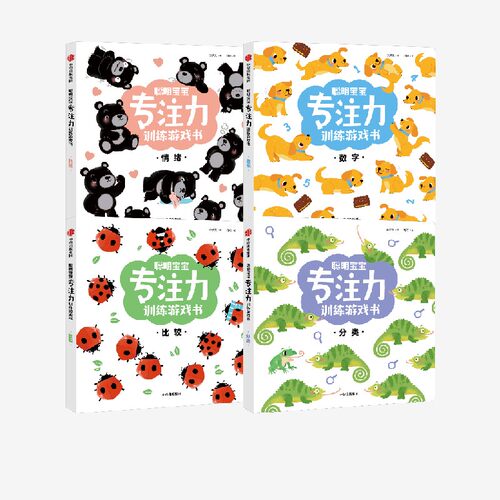 聪明宝宝专注力训练游戏书