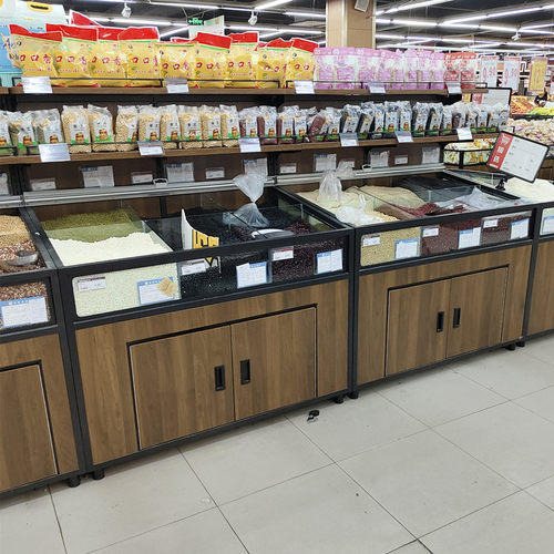 定制超市货架展示架零食架展示柜