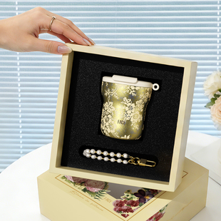 face纯钛咖啡杯外出便携2025新款高颜值小容量钛杯生日礼物保温杯