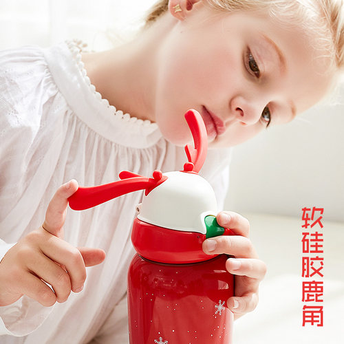 儿童保温杯不锈钢face