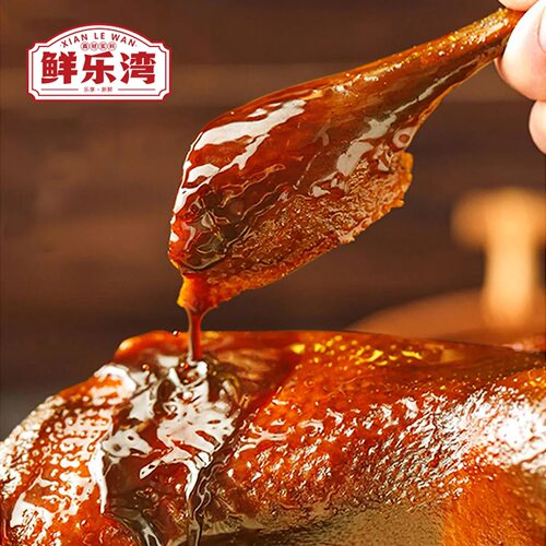 鲜乐湾本帮酱鸭600g整只