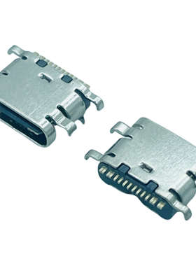 USB3.0 Type-C母座 16pin沉板0.8/1.0/1.2/1.6/2.1/2.4连接器下沉