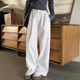 直筒长裤 小个子裤 高腰垂坠感休闲裤 145xs西装 子150白色工装 阔腿裤