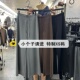小个子150cm深灰色阔腿运动裤 宽松显瘦休闲直筒长裤 女秋季 145xs码