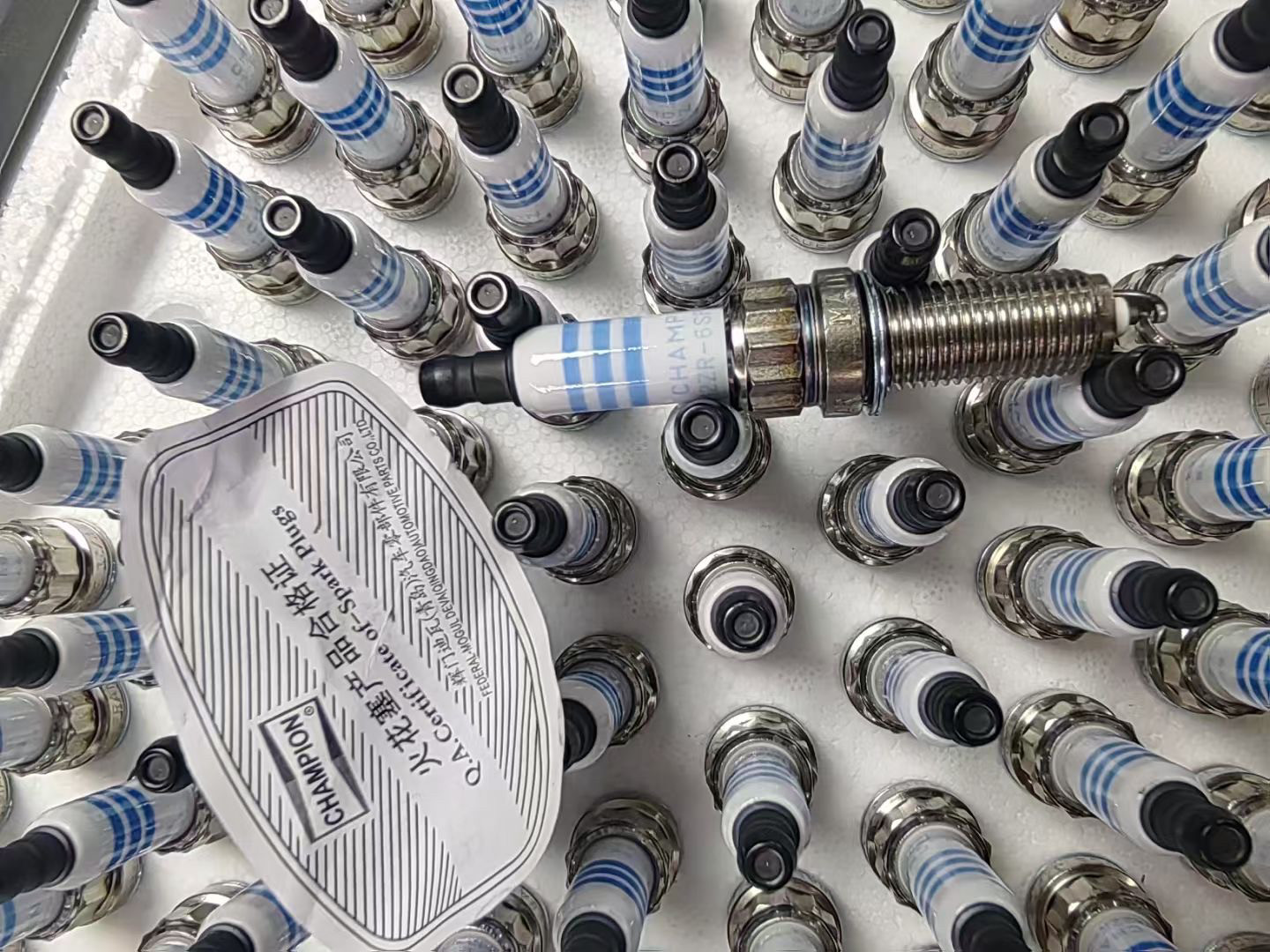 中华V7火花塞双铱金 CE16
