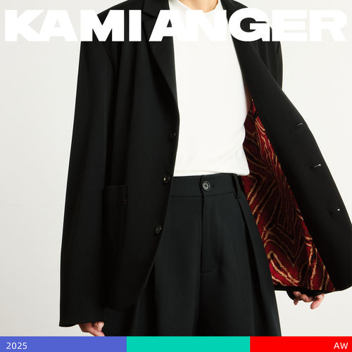 KAMIANGER RGB2025秋冬新款时尚都市通勤双贴袋男士百搭西装外套