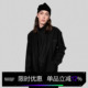 Kami anger原创设计休闲免烫抗皱机能感黑色西装 外套便服单西男潮