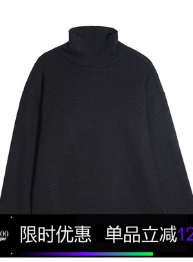 【限量发售】Kami anger 日本羊毛高领针织衫 感肌理纹圆领宽松