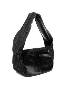 Kami anger 云游包 皮斜挎包男士大容量简约男包休闲单肩包