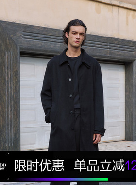 Kami anger灯芯绒长风衣