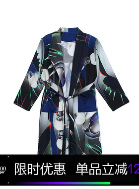 Kamianger x  sidereal made满印天丝麻睡袍