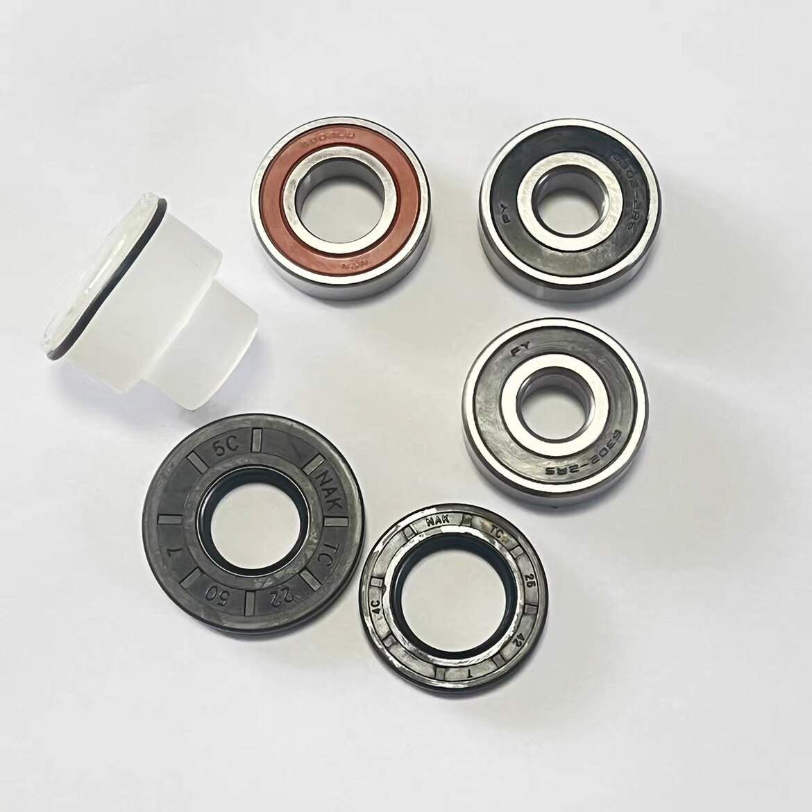 金城jc200t圣甲虫提拉米苏200前后轮轴承防水油封防尘盖