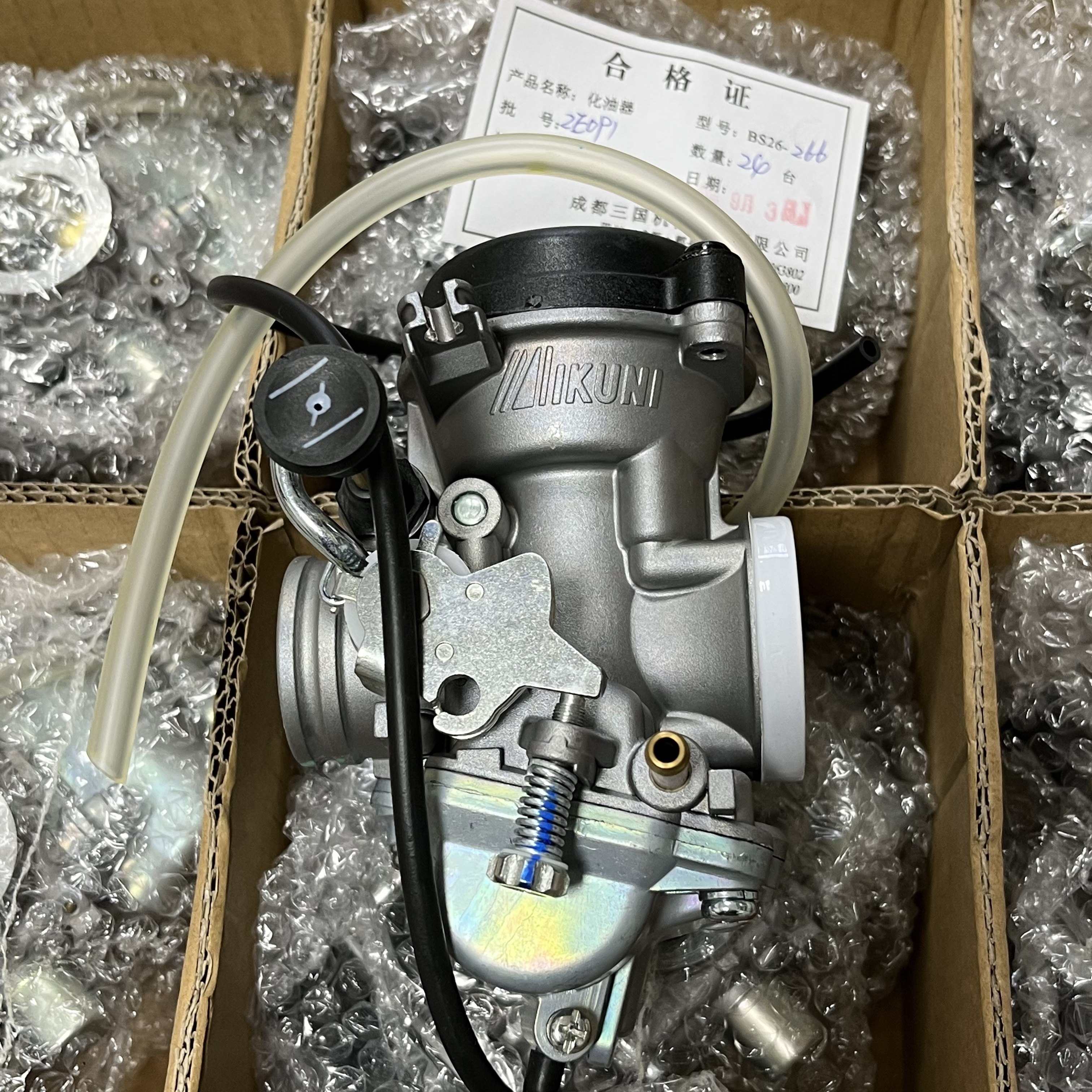 适用于铃木王钻豹HJ125K-2 GX125 GS125 锐爽EN125-A/2A/3A化油器