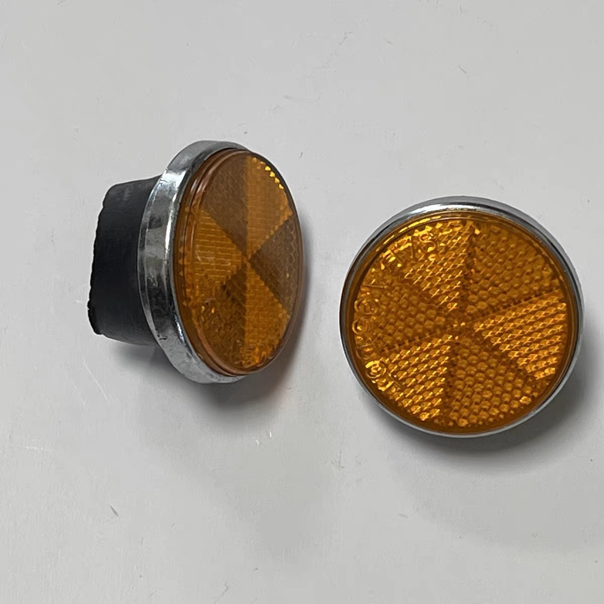 金城JC70-7/9小猴子DAX长颈鹿前叉夜间反光片装饰灯耳 一副两只