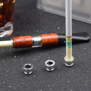 YIYO益牌5.2mm通用细烟转换转接头细烟座水烟斗头烟嘴烟具配件