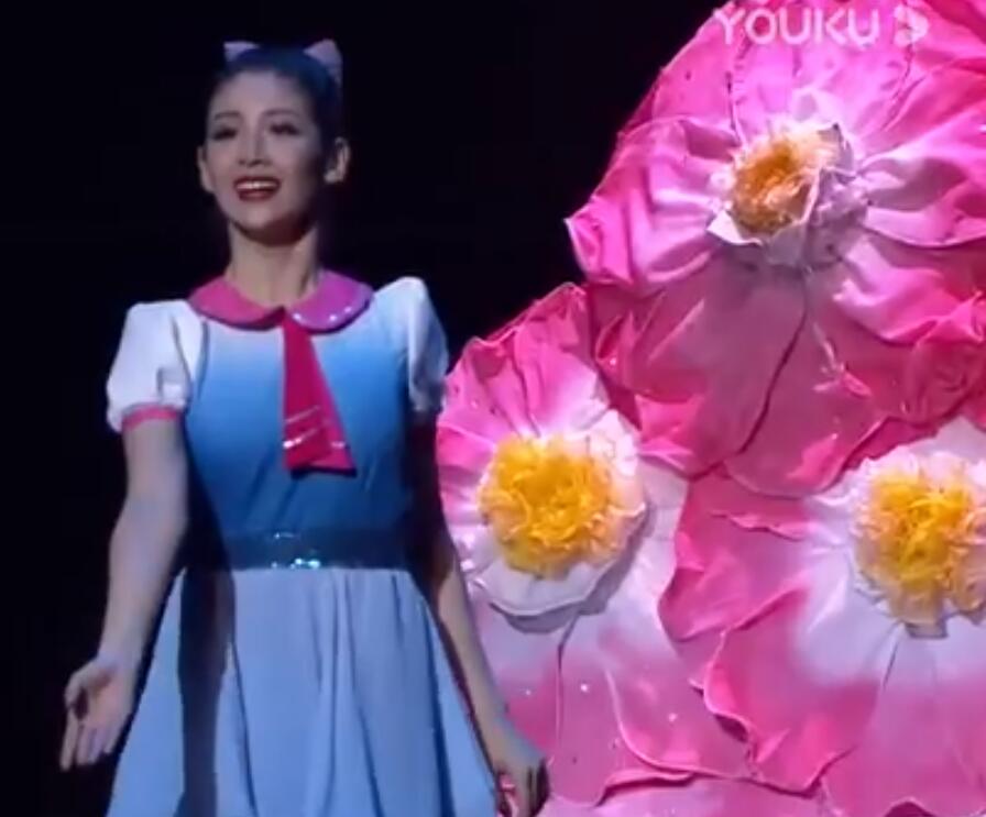 海棠树下的我们舞蹈服装少年女子六一中小学生合唱服儿童演出服