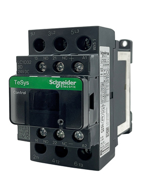 施耐德直流接触器LC1D09 12 18 25 32 38BDC FDC DC24V 110V 220V