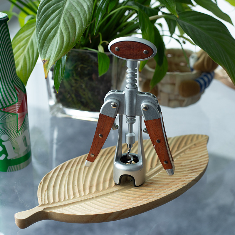 便携爆款供应葡萄酒红酒锌合金开瓶器启瓶器家用厨房红酒开瓶起子