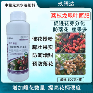 荔枝促花花座果灵荔枝叶面肥打破休眠花芽分化素保花保果药