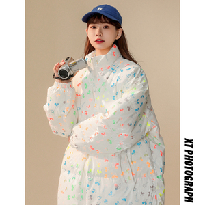 新款米老鼠动漫印花棉衣加绒保暖面包服xz1002-1-Y70p125控155图片