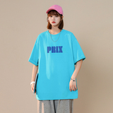 2026新款中性原创纯棉落肩袖宽松体恤xz1002-1-Y29P30限45，男装T恤，星座906（原电商a316-1）