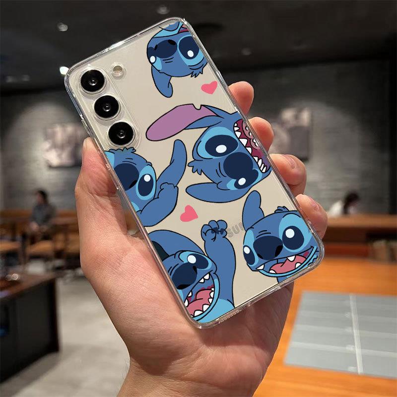 【超1000人收藏】满屏史迪仔适用GalaxyS22手机壳A03卡通SamsungA73趣味note20