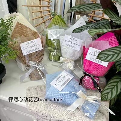 半成品花壳摆摊创意礼物免包节日庆生手工制作可插鲜花花壳成品