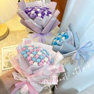 手工折纸星星成品花束创意生日送女友装 饰伴手礼创意七夕节礼物