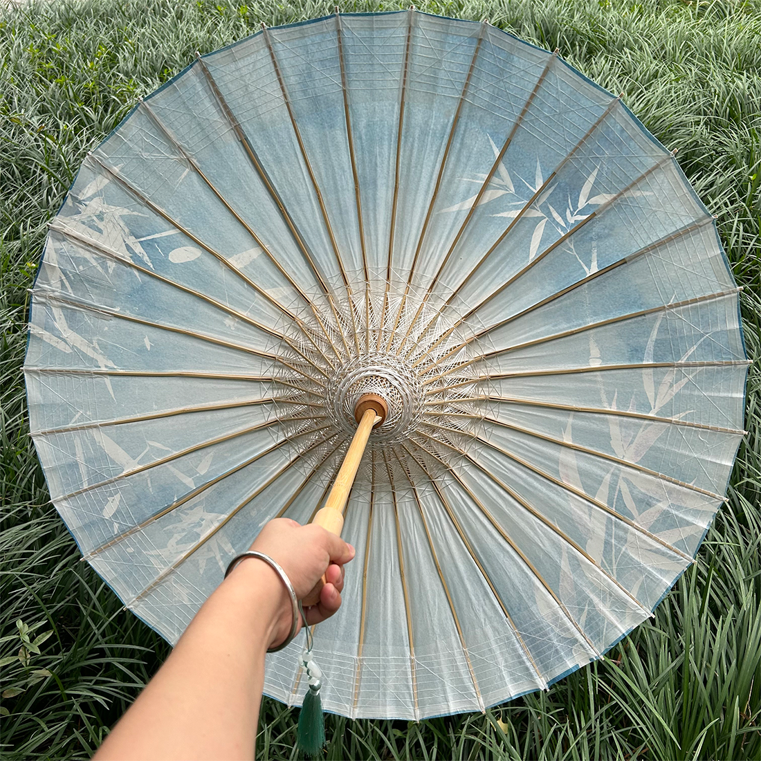 云想竹古風晴雨兩用油紙傘