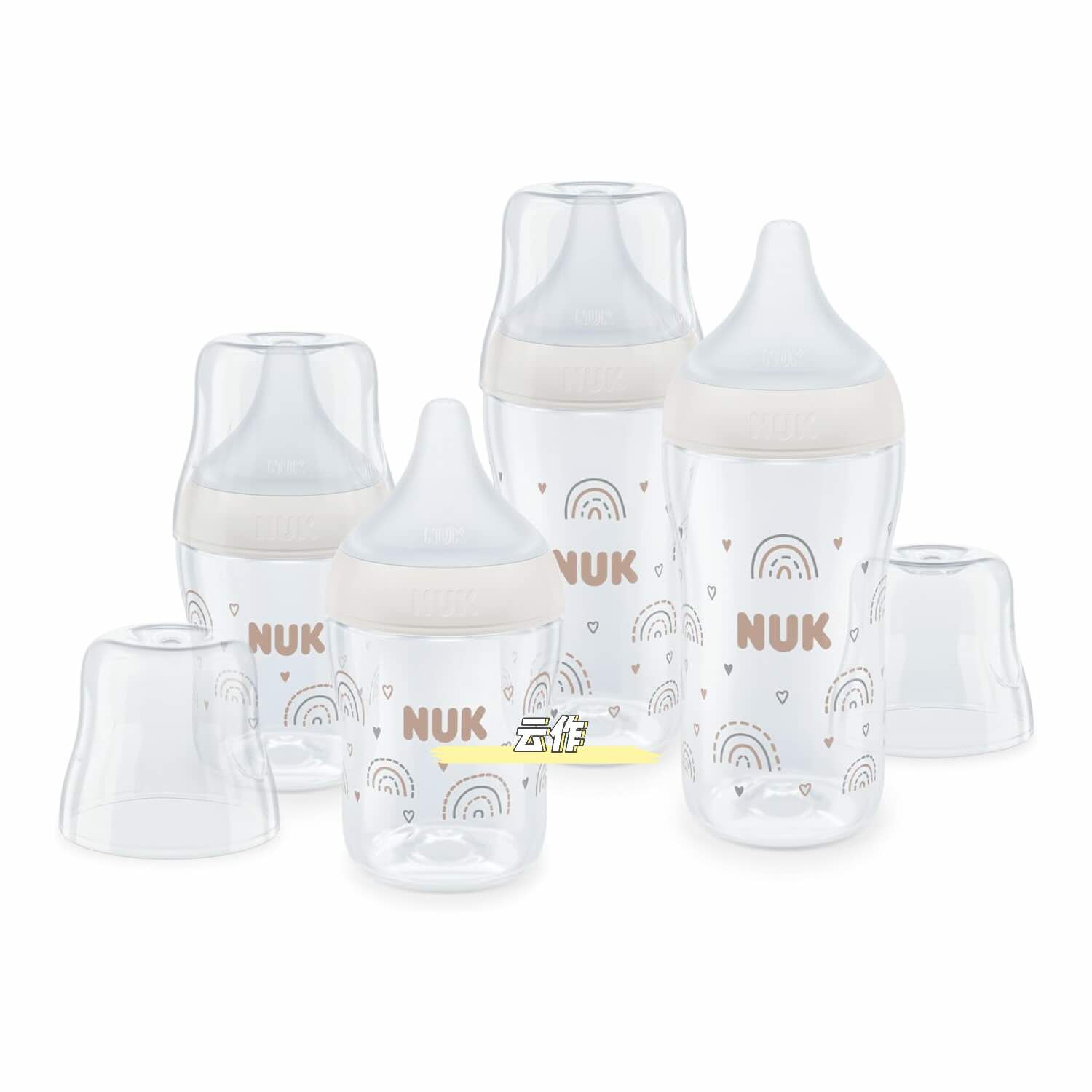 NUK婴幼儿宽口径奶瓶喂奶饮用瓶