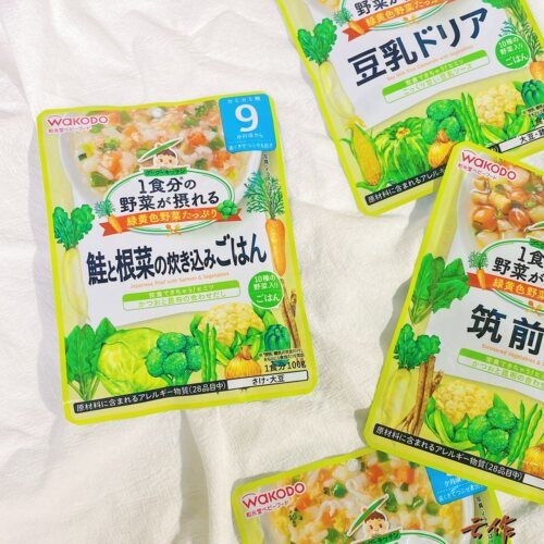 和光堂婴幼辅食粥9月12月+无添加