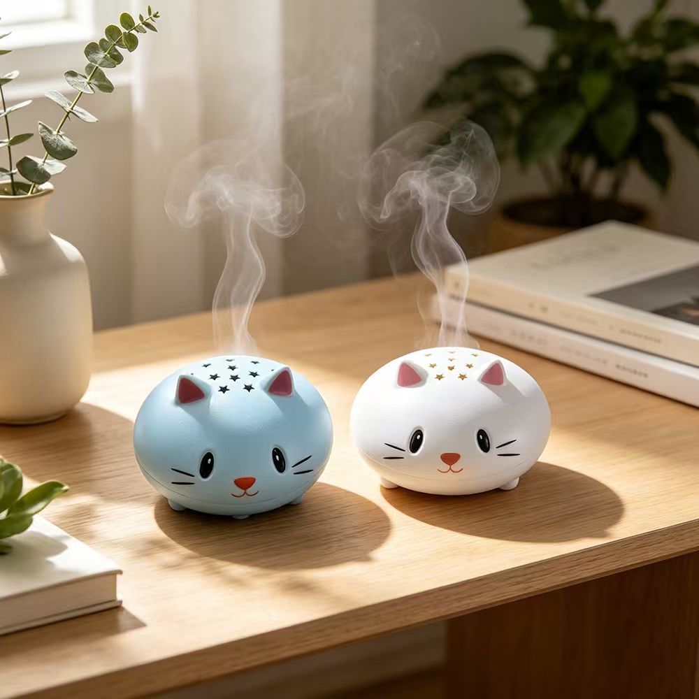 趣味猫咪蚊香盒香薰炉家