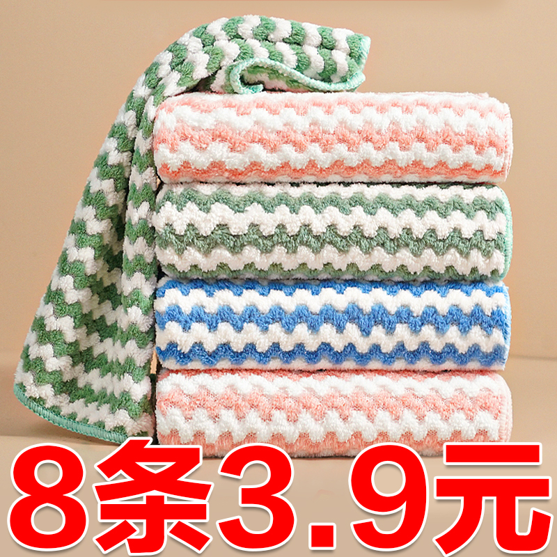 厨房专用抹布毛巾洗碗布家用懒人擦玻璃桌子清洁不掉毛吸水不沾油怎么看?