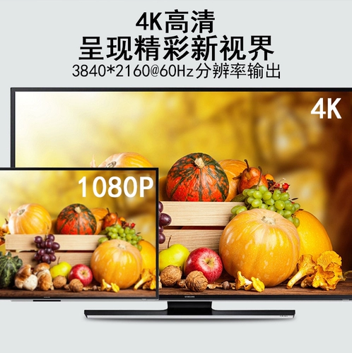 HDMI к DVI Подключение ноутбука компьютерная графическая дисплей 4K HD Converter PS5 ТВ взаимное преобразование